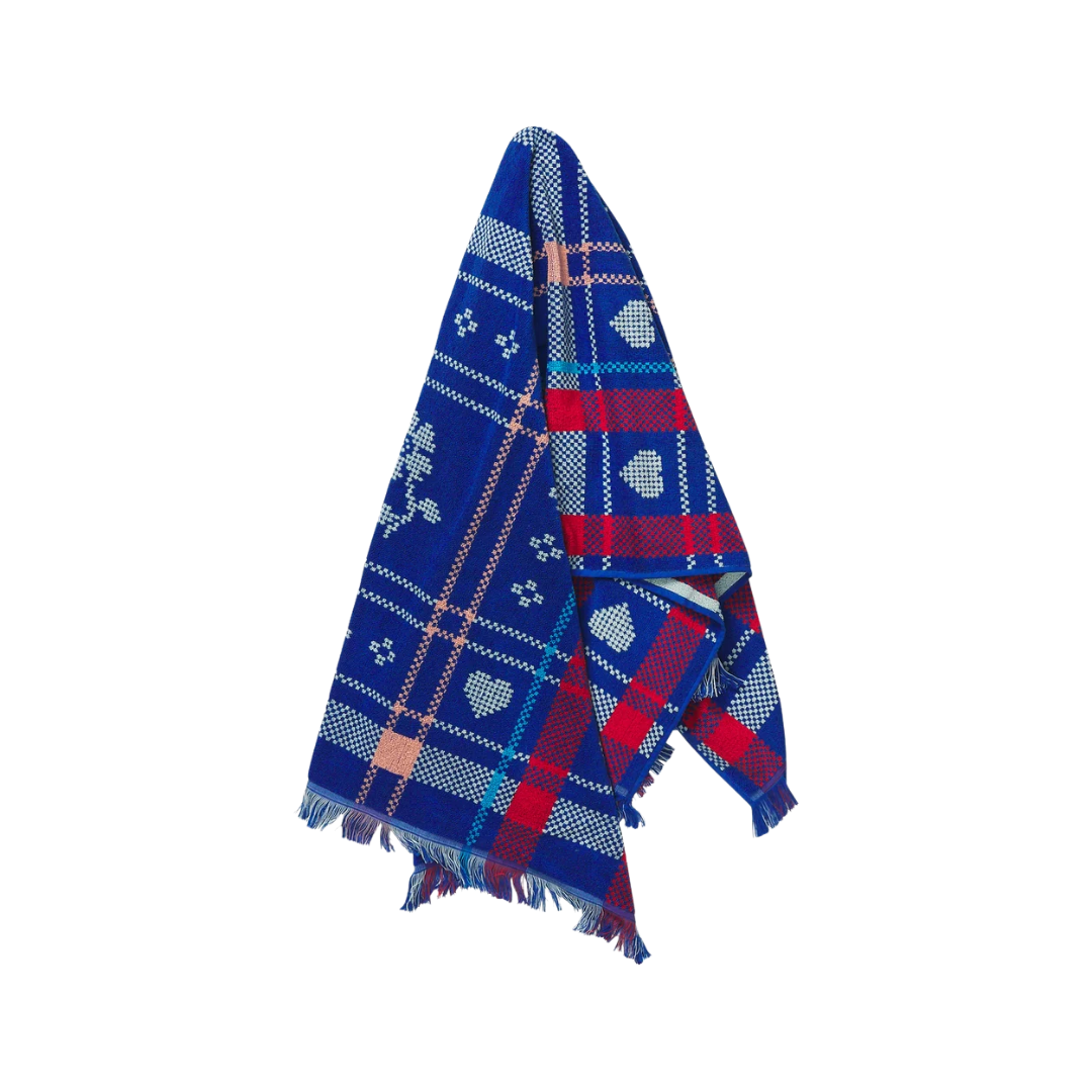 Josephine Bath Sheet - Blue Bell