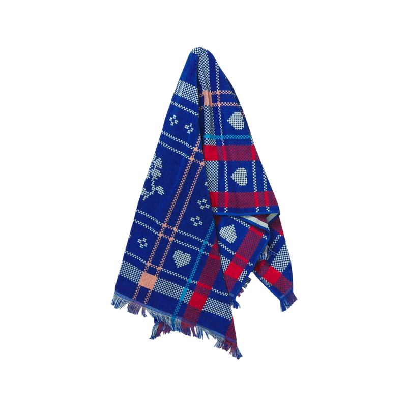 Josephine Bath Sheet - Blue Bell