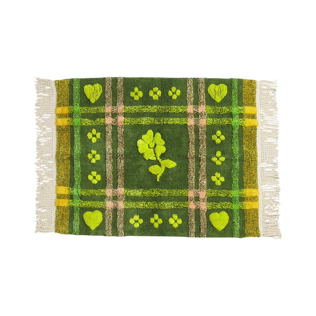 Josephine Bath Mat - Hunter Green