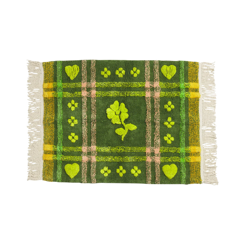 Josephine Bath Mat - Hunter Green