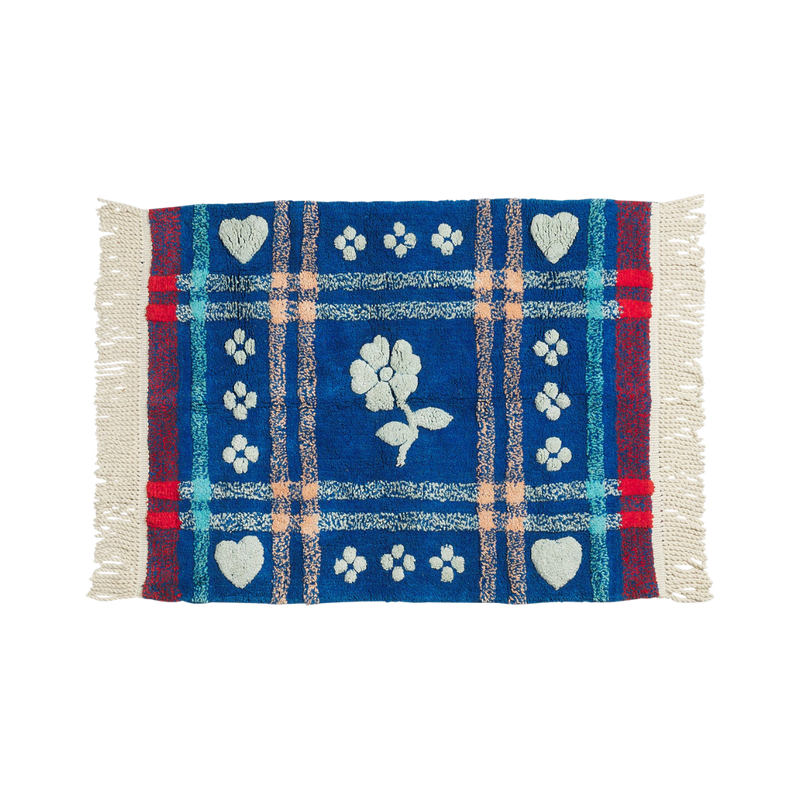 Josephine Bath Mat - Blue Bell
