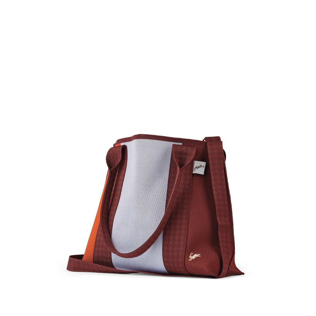 SMWR. Royal Match Knitted Tote Bag