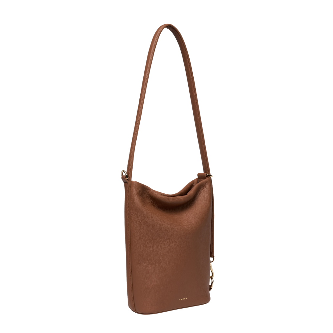 Jojo Shoulder Bag - Tan Luxe