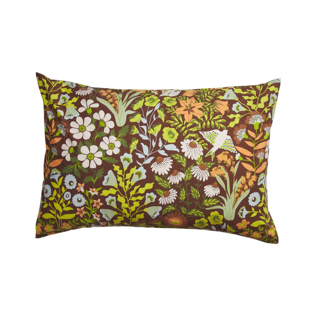 Sloane Cotton Pillowcase Set - Umber