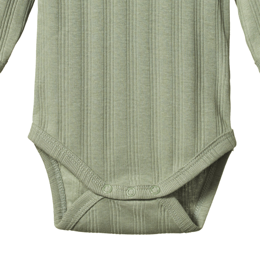 2 pack derby long sleeve bodysuits Natural
