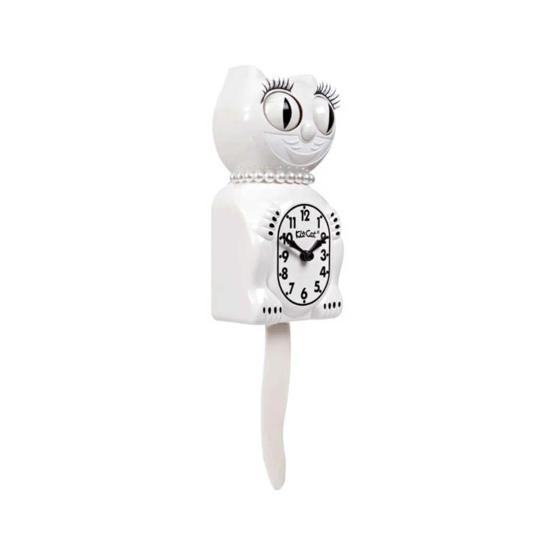 White Lady Limited Edition Kit-Cat Klock