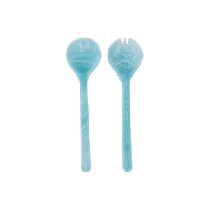 LORNE SALAD SERVERS - Blue