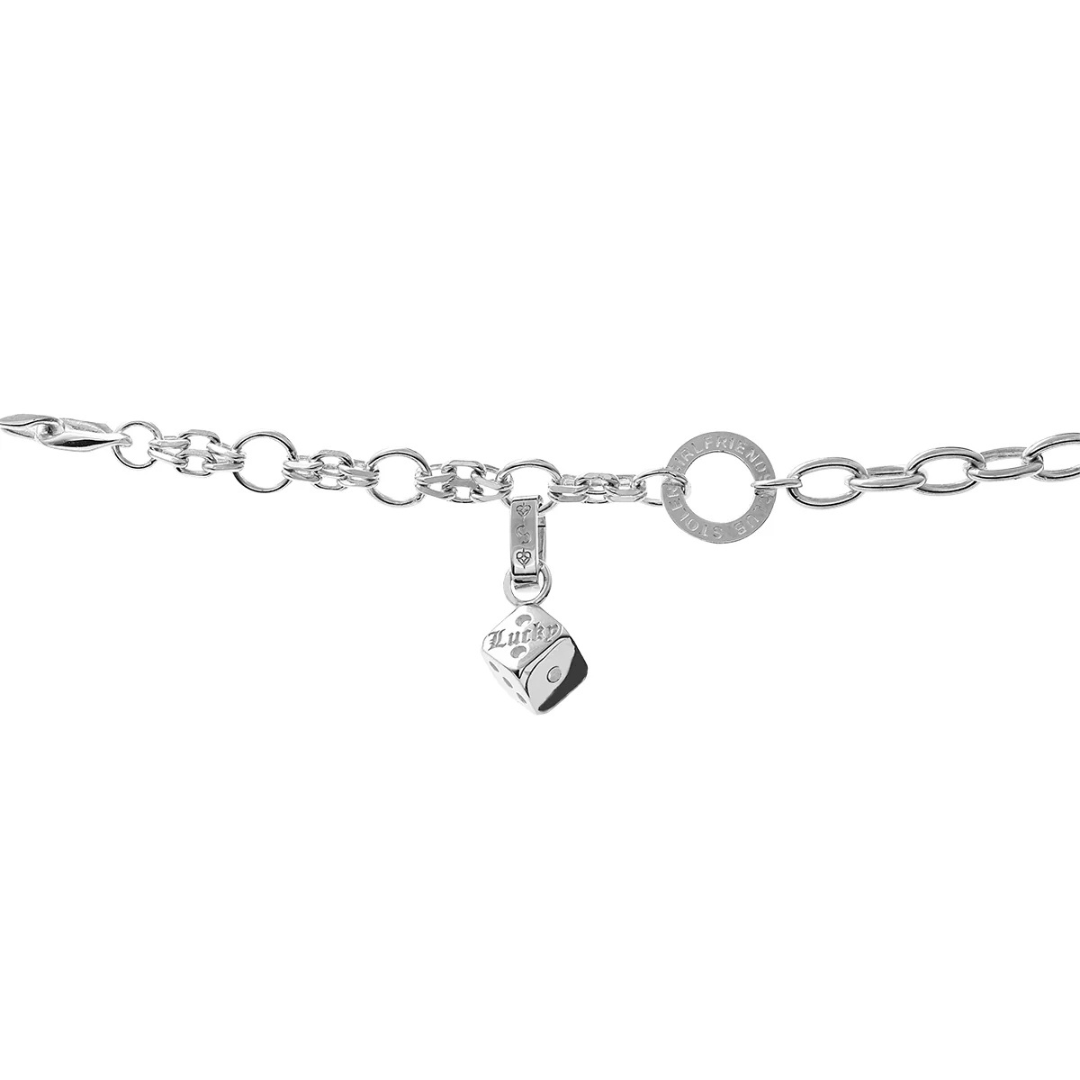 Lucky Dice Charm - Sterling Silver