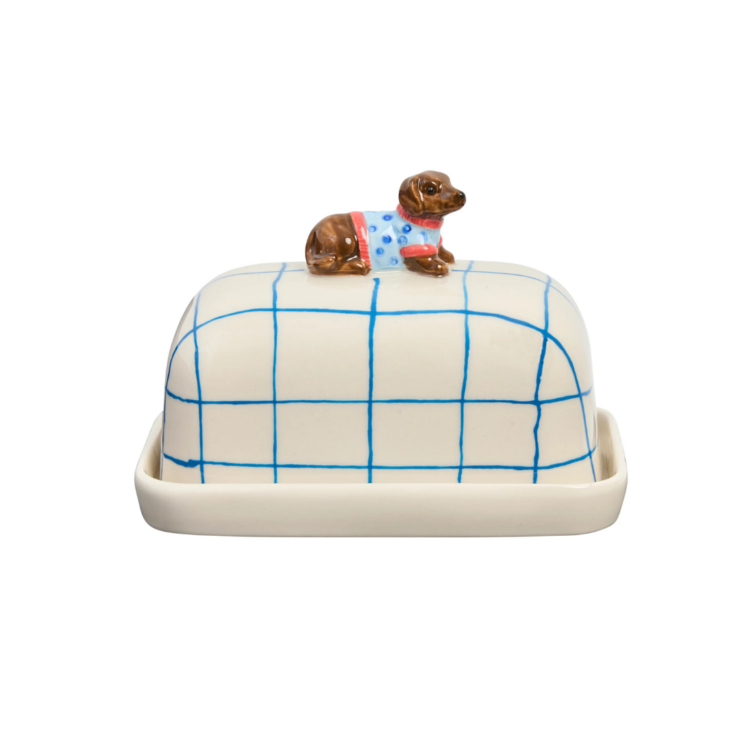 Butter Dish - Dachshund