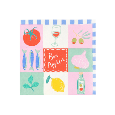 Bon Appetit Recycled Paper Napkins - 20 Pack