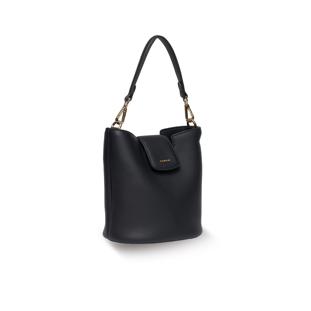 Leo Crossbody - Black Luxe