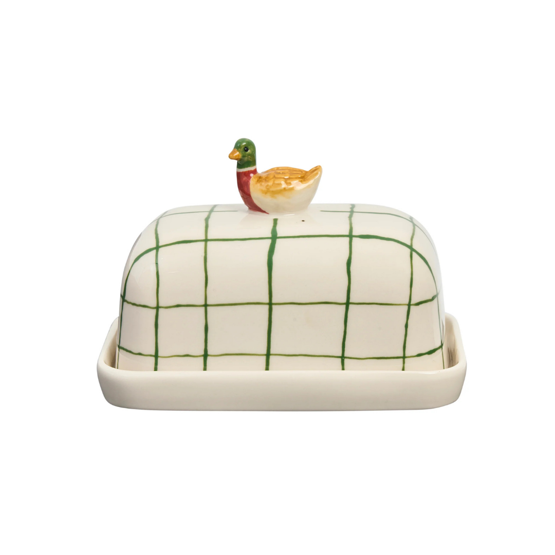 Butter Dish - Duck