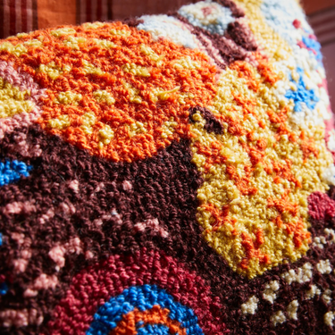 Coralie Punch Needle Cushion Feather Insert Item