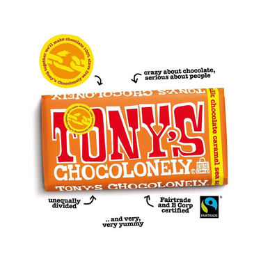 Tony’s Milk Chocolate Caramel Sea Salt
