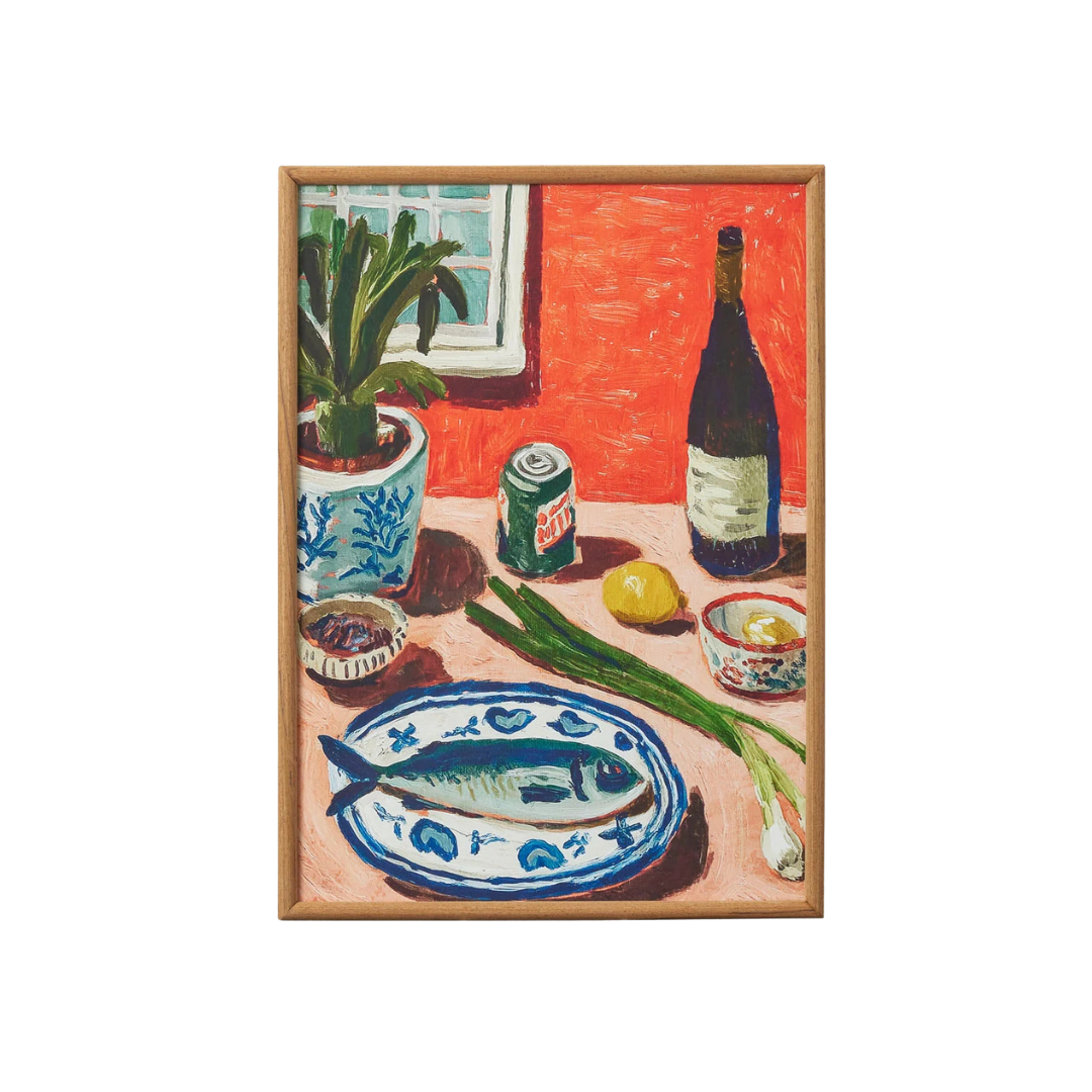 Bounty Framed Glass Print Assorted