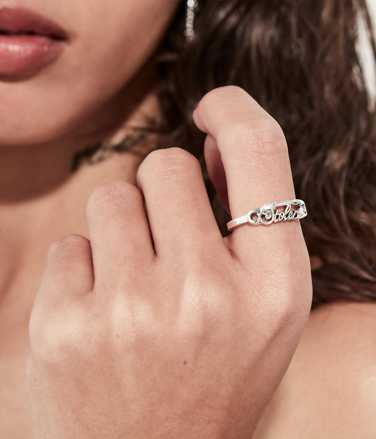 Scripted Pin Ring