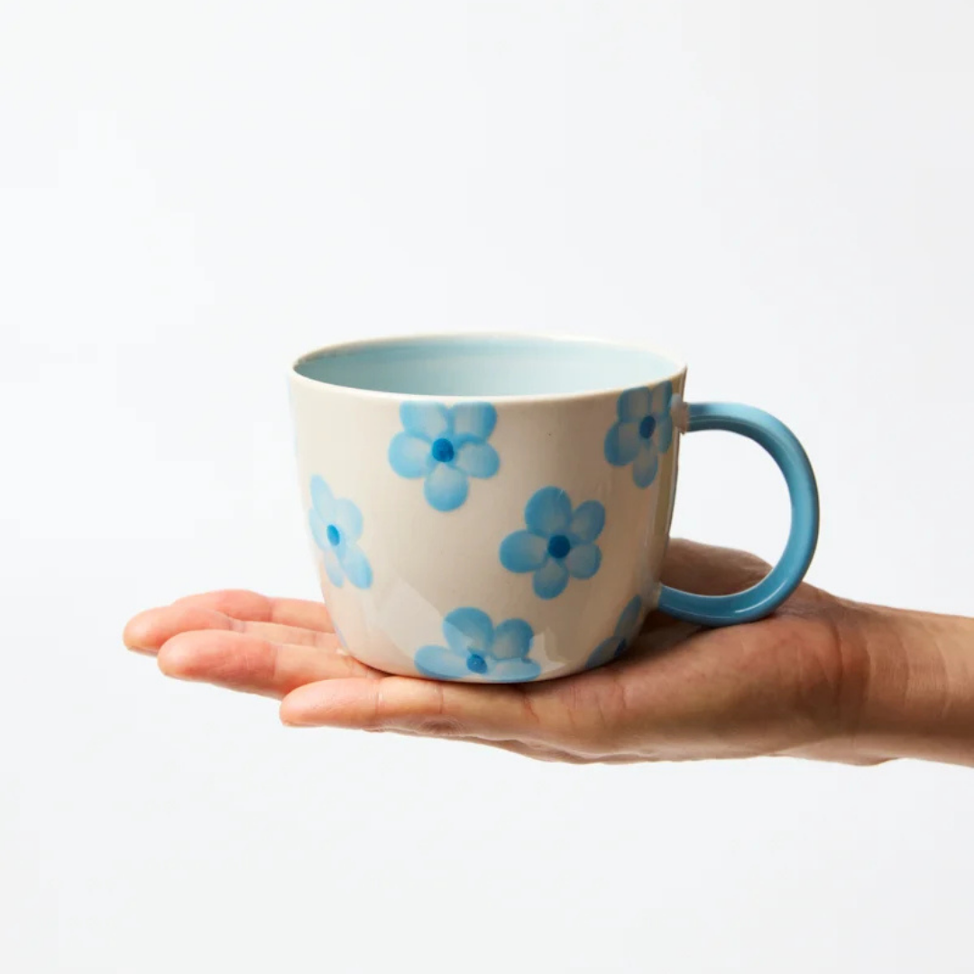 Chino Mug Daisy Blue