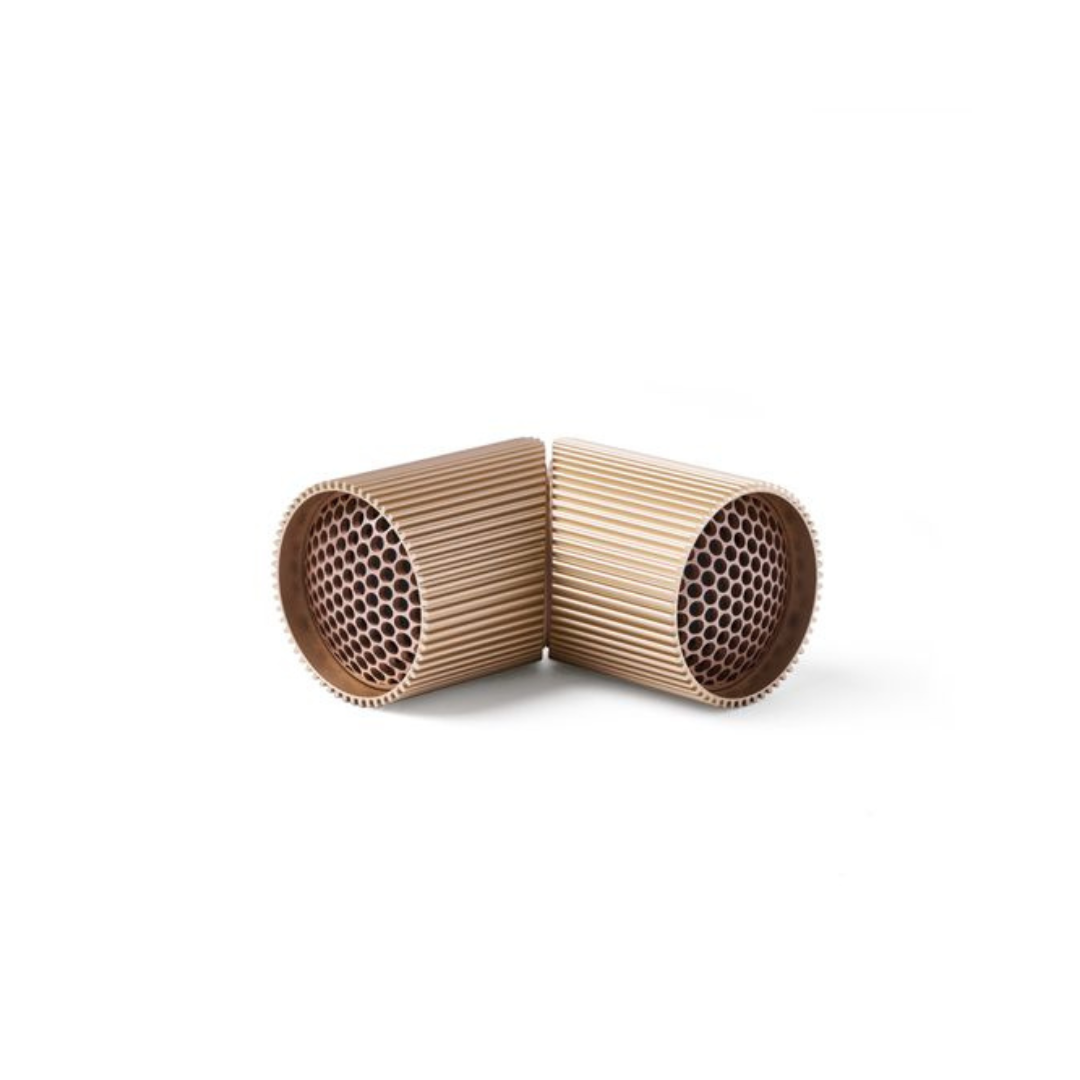 Ray-Set of Magnetic B/T Speakers Vivid Gold