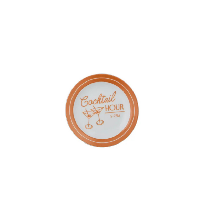 Social Ceramic Plate Cherry Assorted