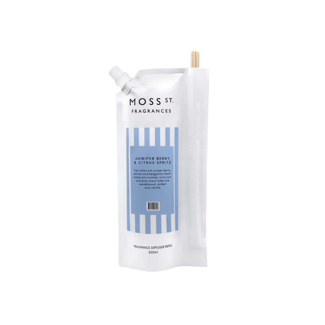 Diffuser Refill 350ml - Juniper Berry and Citrus Spritz