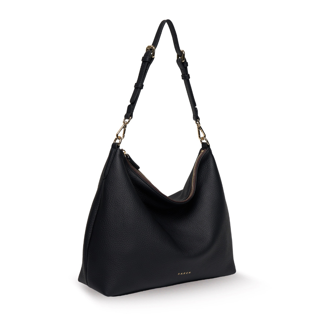 Miki Shoulder Bag - Black Luxe