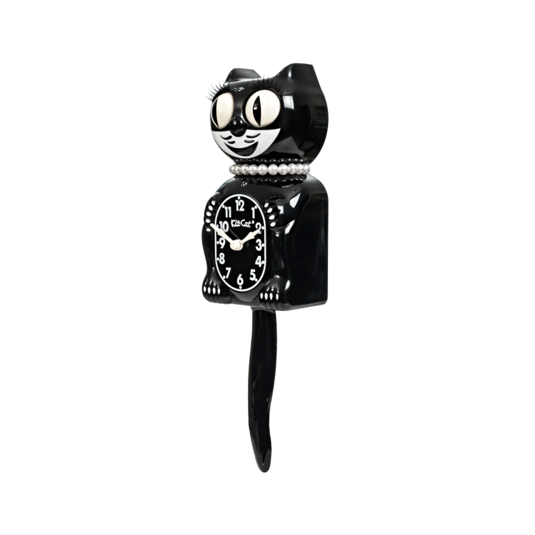 Classic Black Lady Limited Edition Kit-Cat Klock
