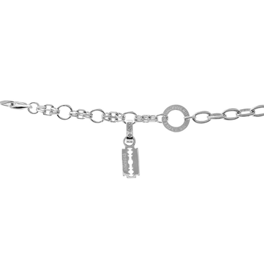 STOLEN RAZOR CHARM - STERLING SILVER
