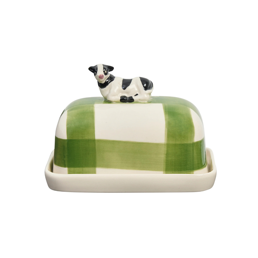 Butter Dish - Cow