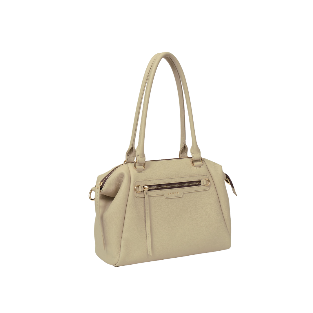 Gita Shoulder Bag - Oyster Luxe