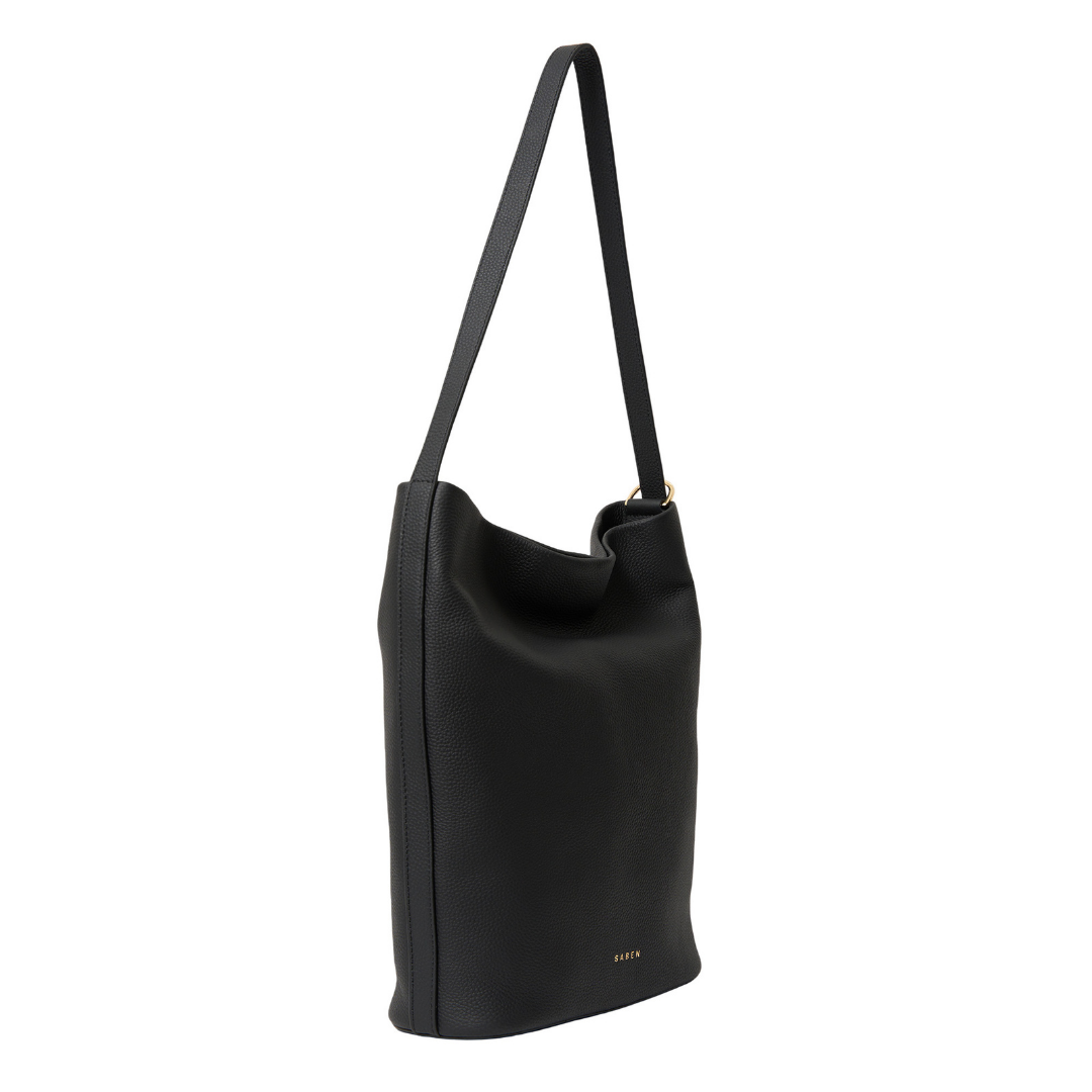 June Shoulder Bag - Black Luxe