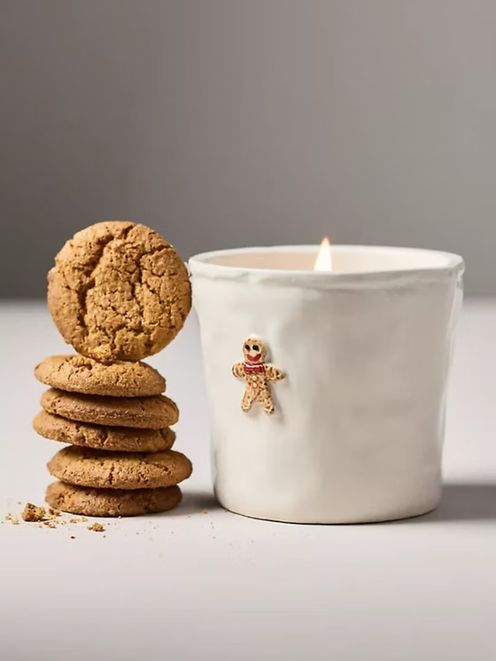 Bistro Ceramic Candle - Gingerbread 226g