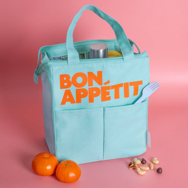 Mint Green Bon Appétit Isothermic Lunch Bag HF