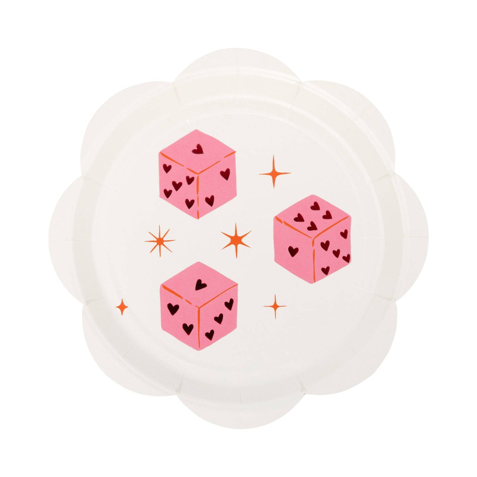 Dice Pattern Plate