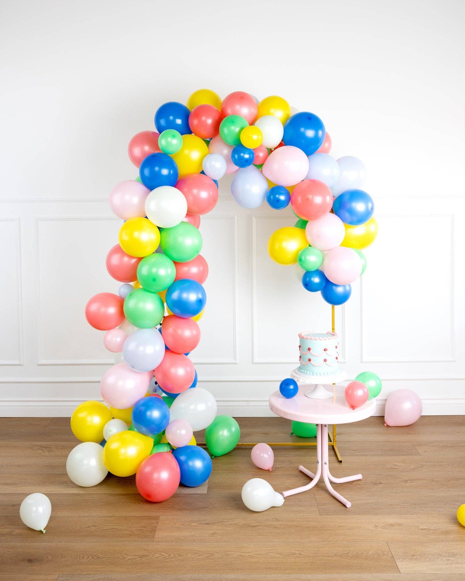Bright Birthday Balloon Garland Set