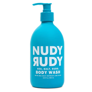 Nudy Rudy Body Wash Soap 500ml - Sea Salt Suds