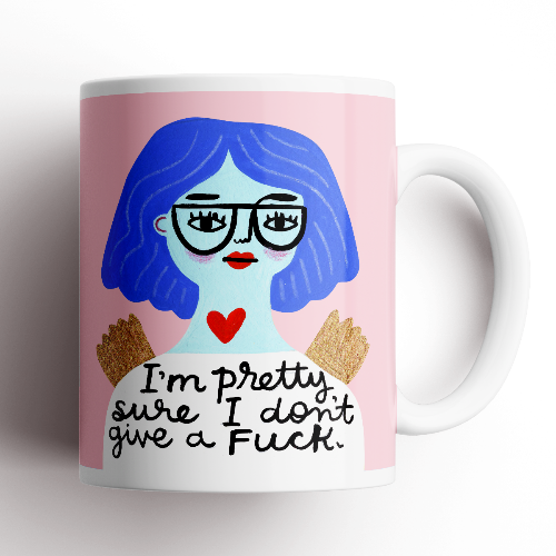 I'm Pretty Sure I Don't Give a Fuck Grumpy Angel Cup