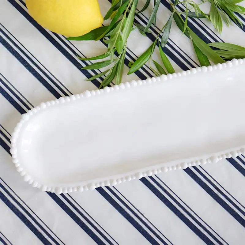 Melamine Pearl Platter 45cm