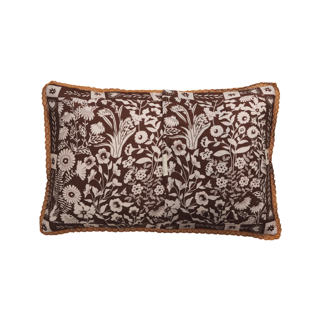 Indiana Linen Pillowcase Set - Umber