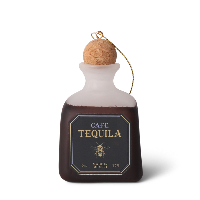 Tequila Bottle Glass Decoration