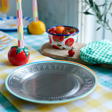 Talking Tables - Ceramic Candle Holder - Tomato