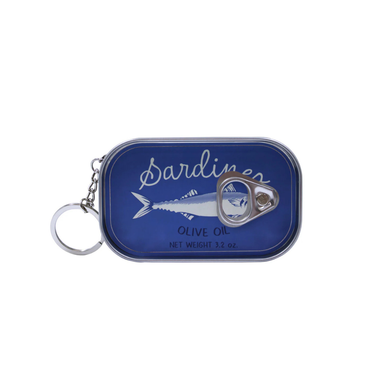 Sardine Tin Keychain