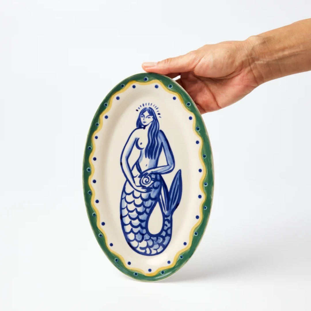 Piccolo Vita Plate Mermaid