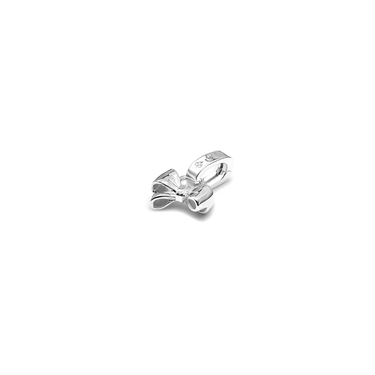 DOUBLE BOW CHARM - STERLING SILVER