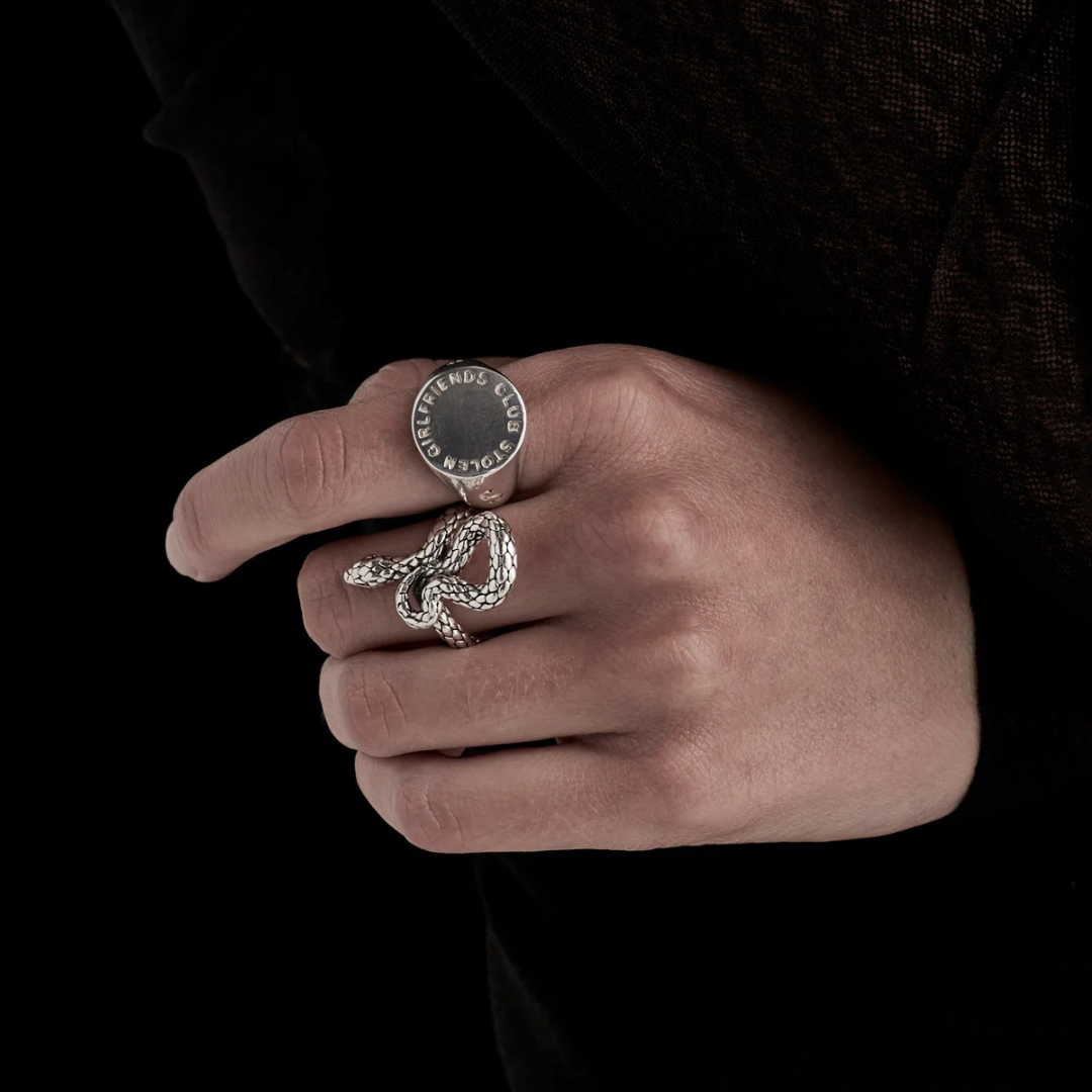 Text Logo Sovereign Ring