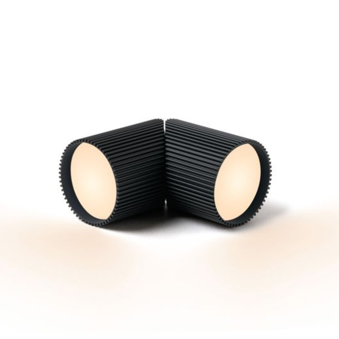 Ray Light Set of 2 LED - Matt Black