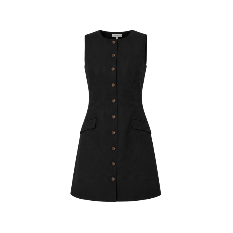 Avery Mini Dress - Black
