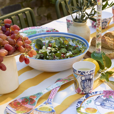 La La Land - Mediterranean Summer - Melamine Salad Bowl