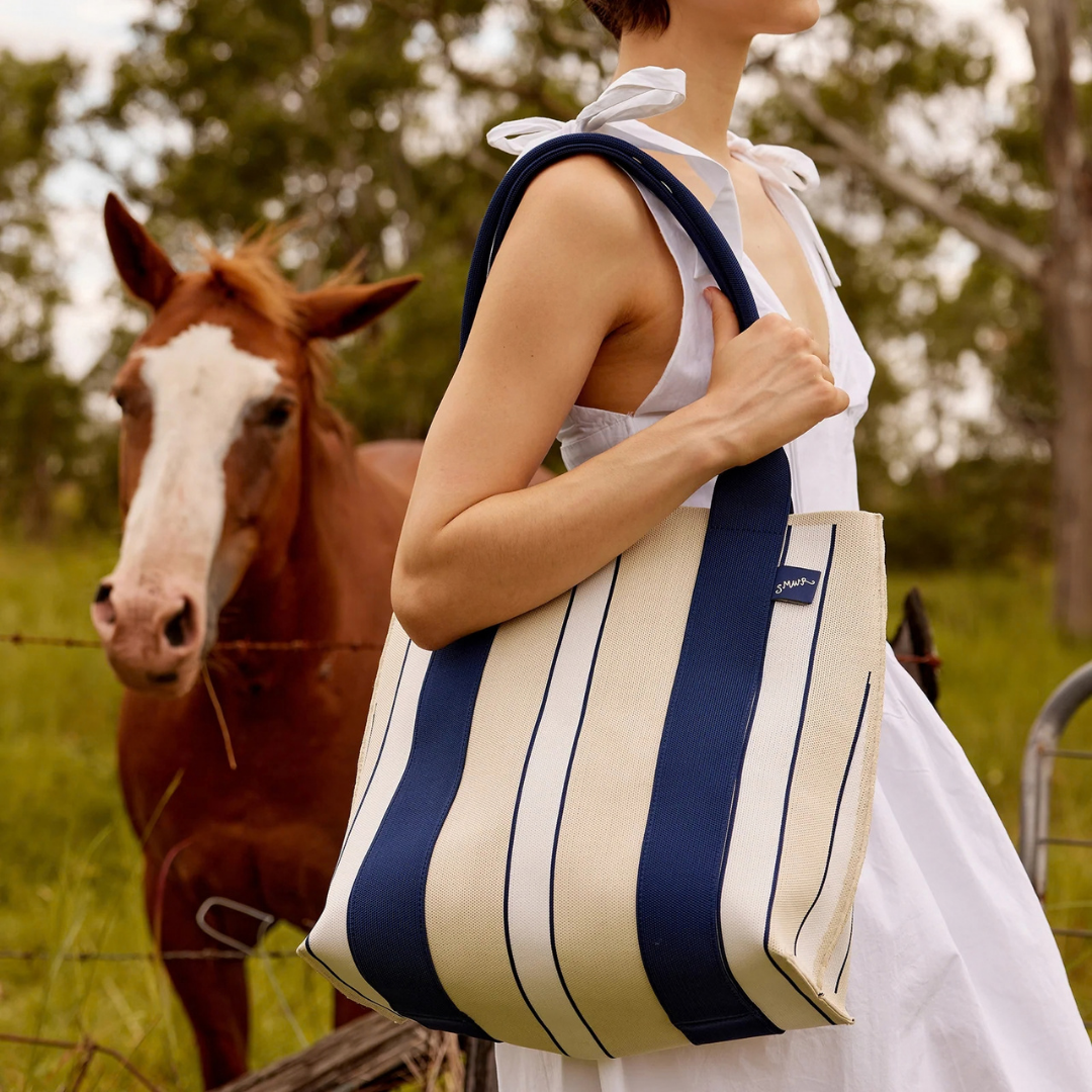 SMWR. Meadow Knitted Tote Bag