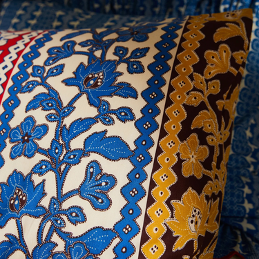 Thea Cotton Pillowcase Set - Vermillion Standard