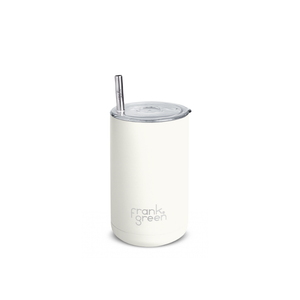 3-1 Iced Coffee Cup with Straw - Cloud